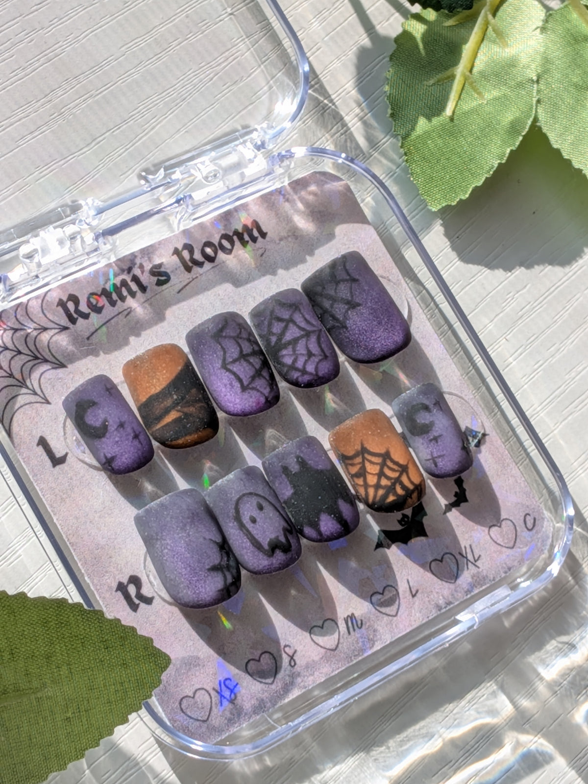 LIMITED | Glow in the Dark Matte Halloween Nails