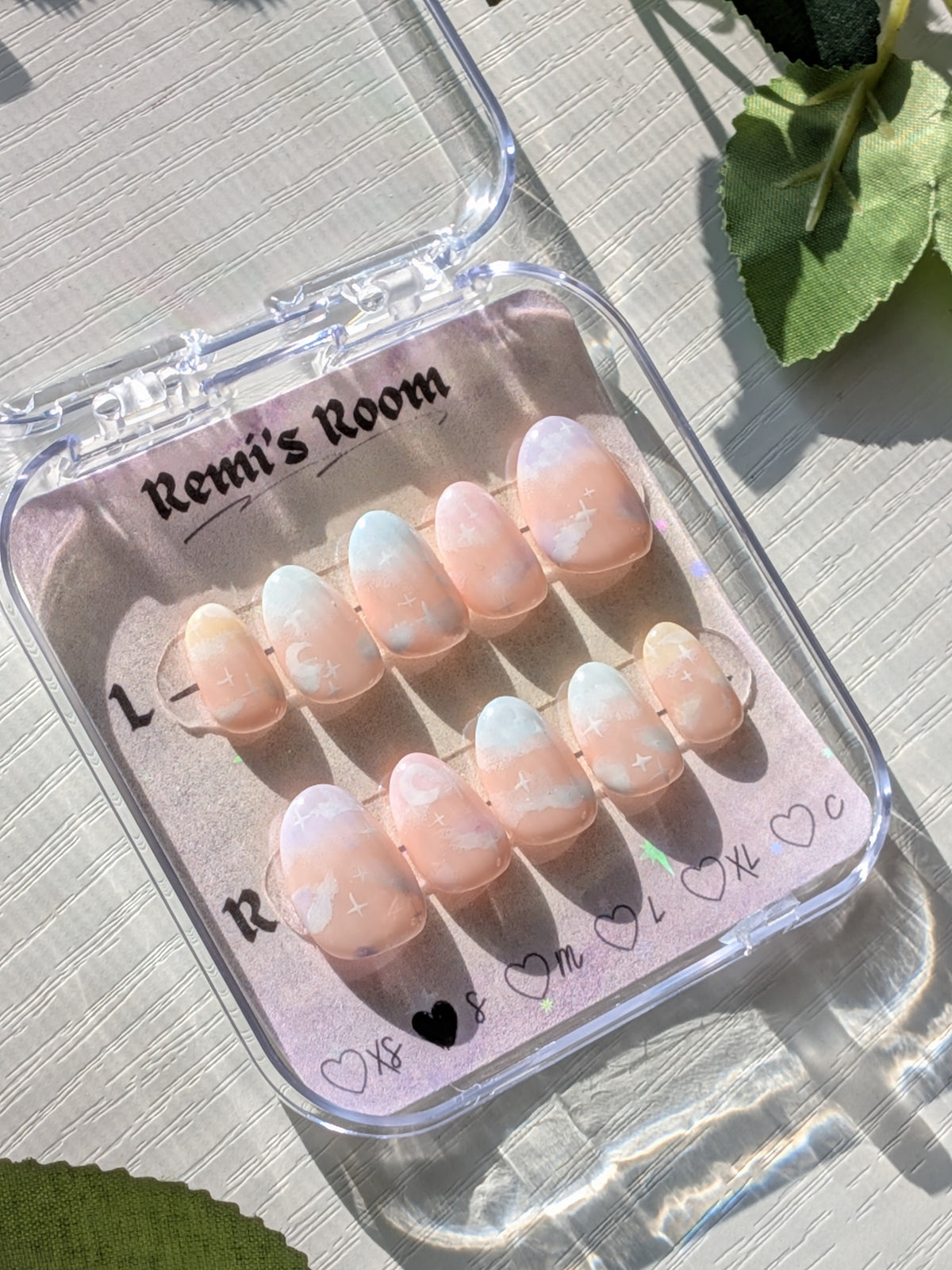Pastel Cloud Nails