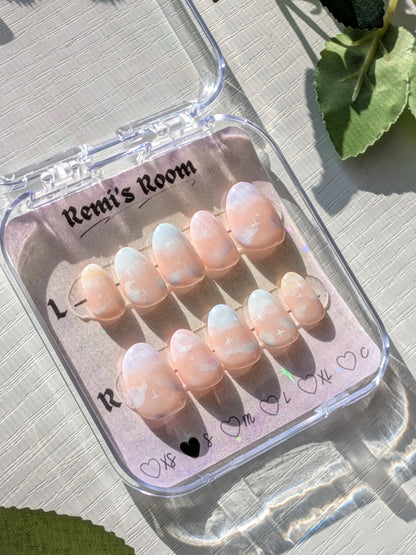 Pastel Cloud Nails