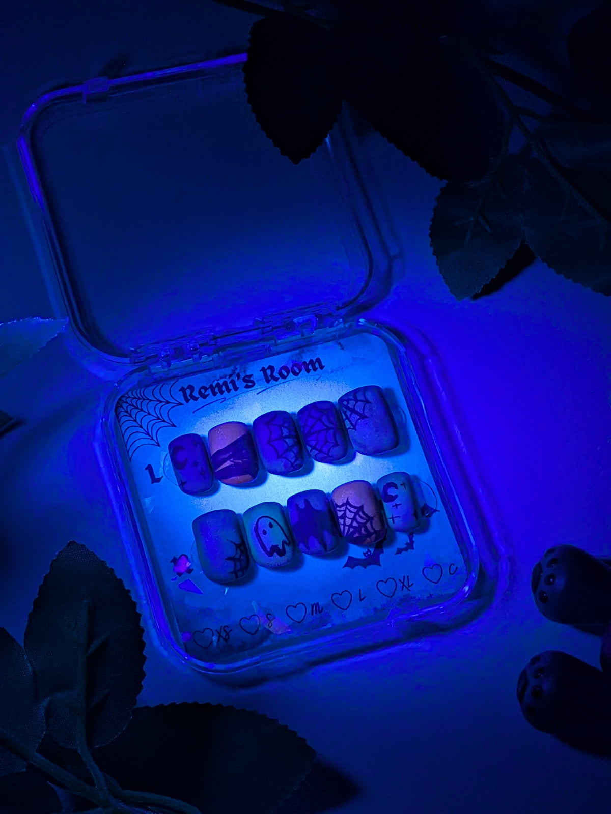 LIMITED | Glow in the Dark Matte Halloween Nails